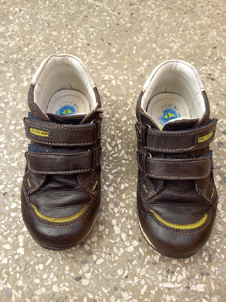Chlapecké celoroční kožené boty Lasocki 25