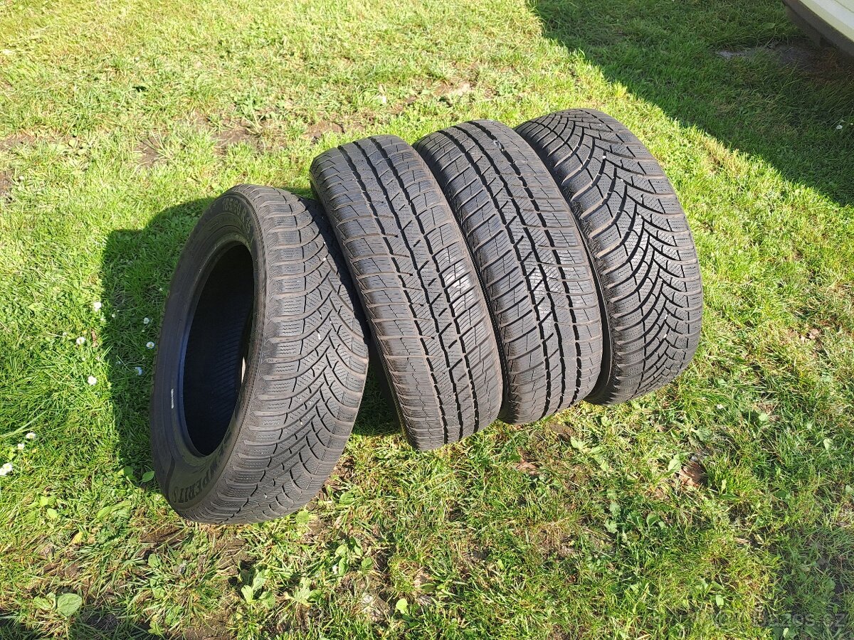 Zimní pneu  Barum, Semperit - vzorek 7mm