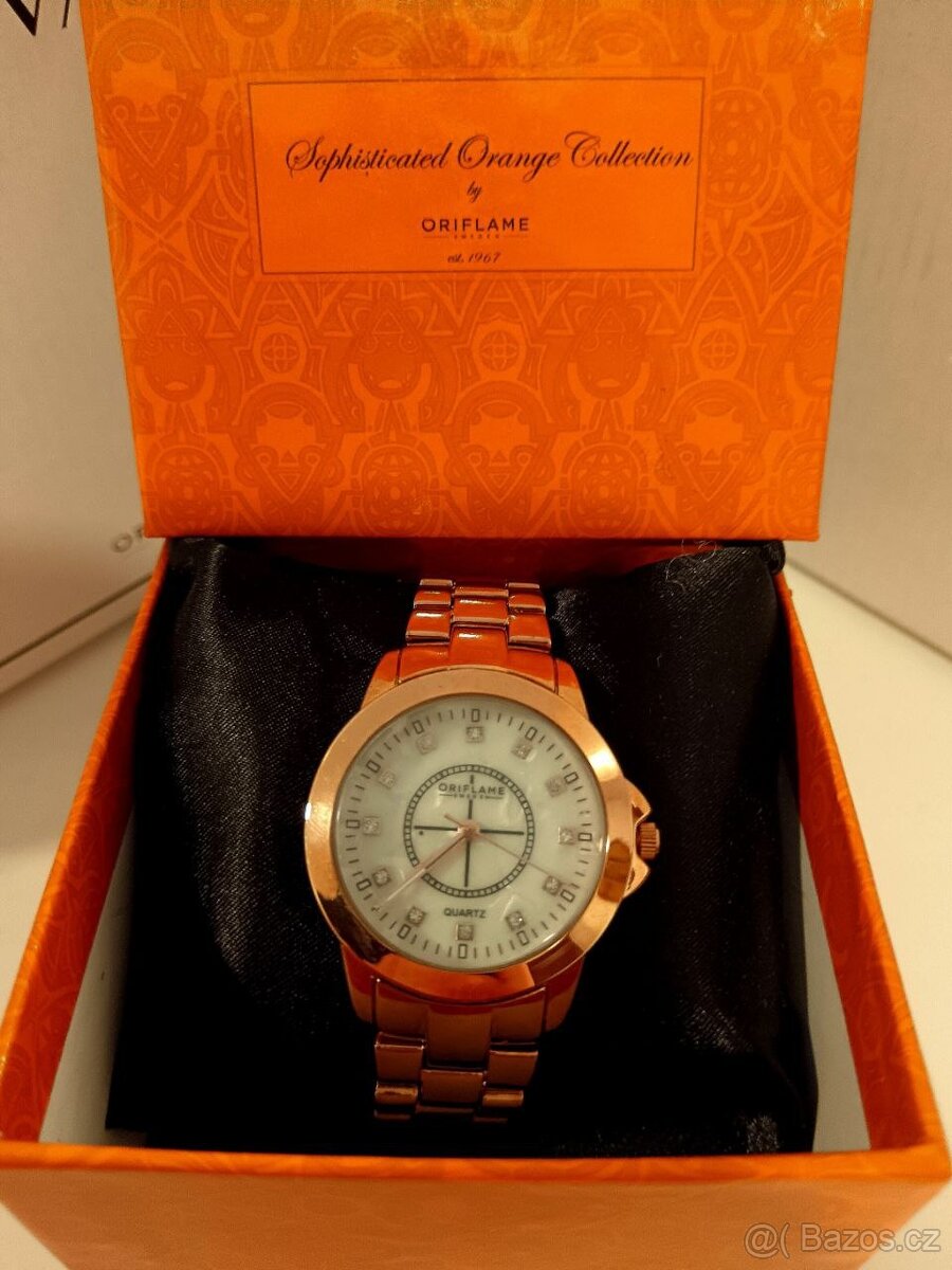 Swarovski / Oriflame Orange collection Hodinky
