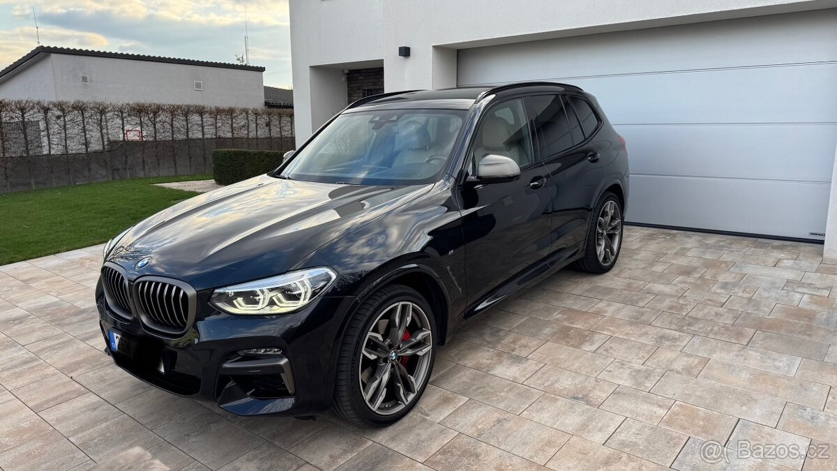 BMW X3, M40D, nejvyšší výbava, ochranná folie PPF