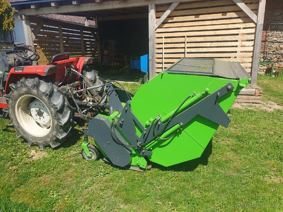 Mulčovač se sběrem