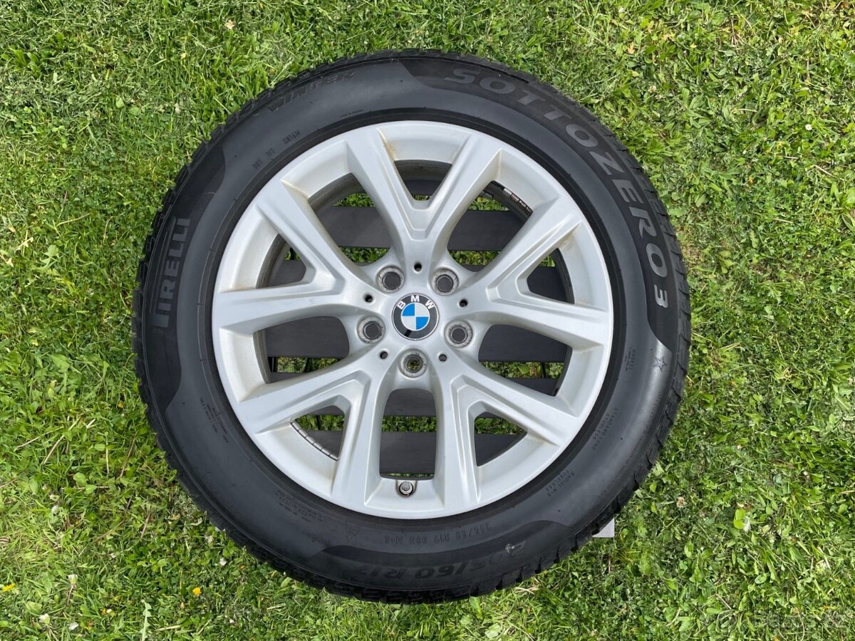 Zimní ALU BMW 574 R17 vč. pneu, TMPS a krytek