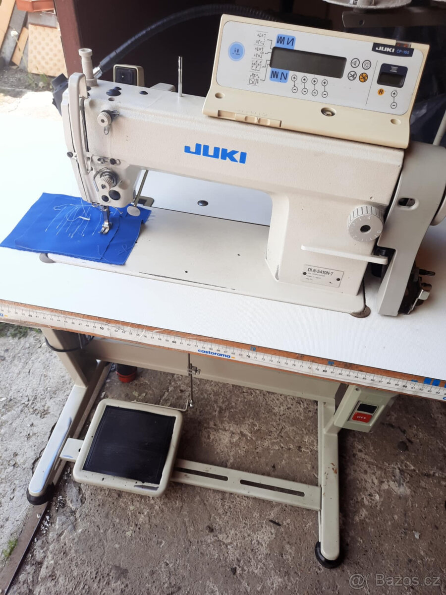 Průmyslový aut. šicí stroj jehelní podávání Juki DLN-5410N-7