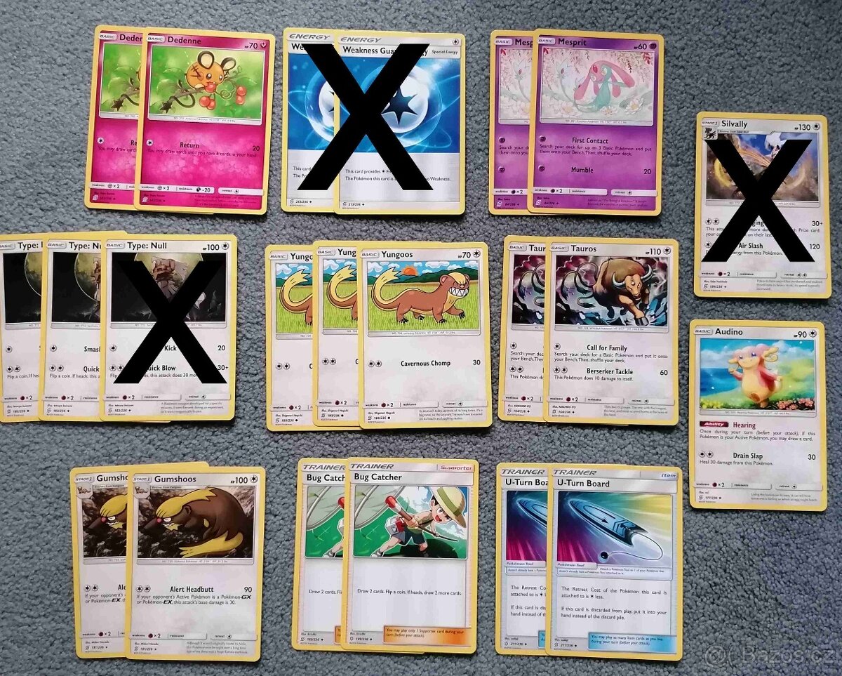 Pokémon karty - Unified Minds, Cosmic Ec.236 série 156, 131