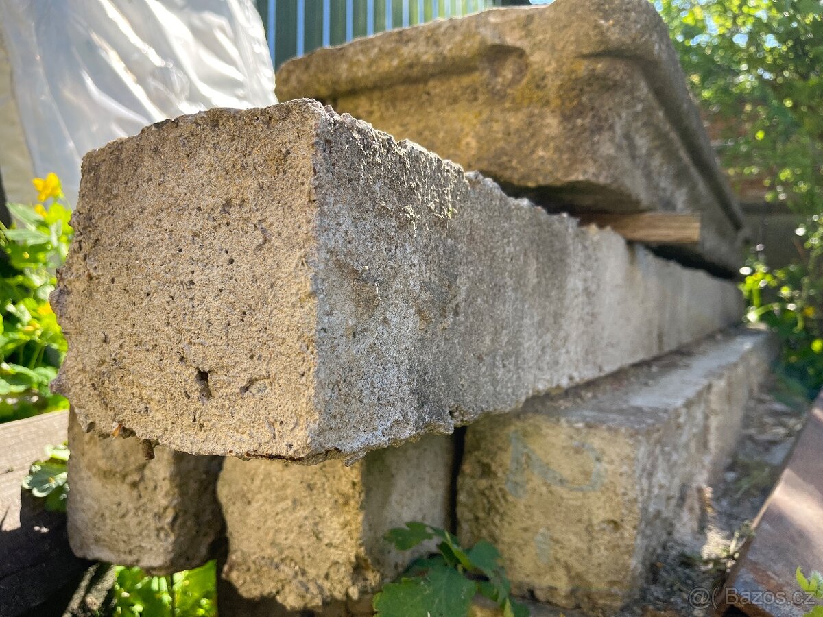 Betonové překlady 14x14x280cm
