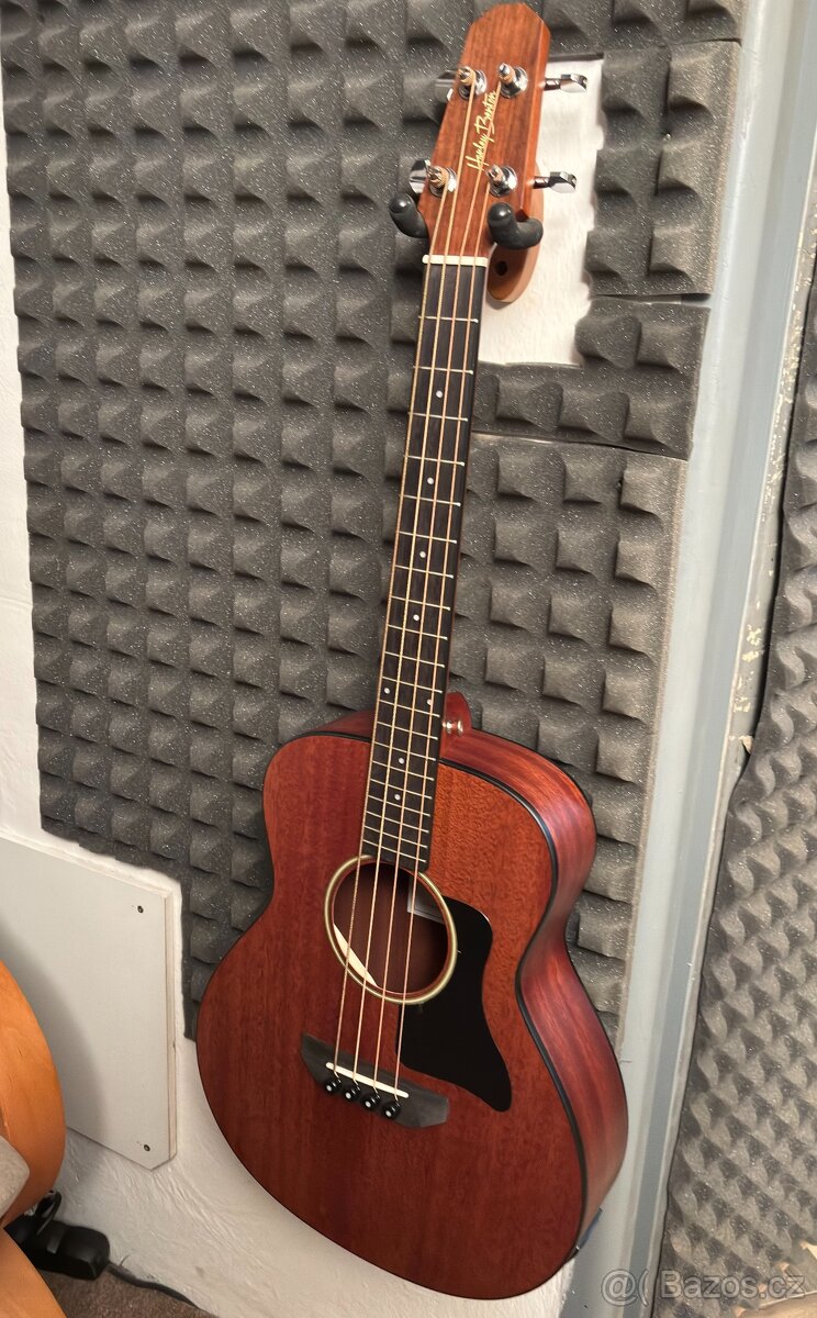 Akustická baskytara Harley Benton GS-Travel-E Bass Mahog
