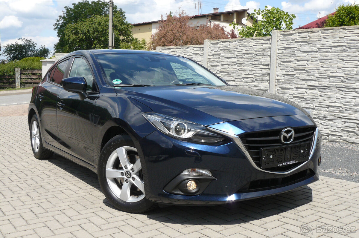 MAZDA 3 BM 2,0i, 88kW, SKYACTIVE, BI-XENONY, LED, ALU., BLIS