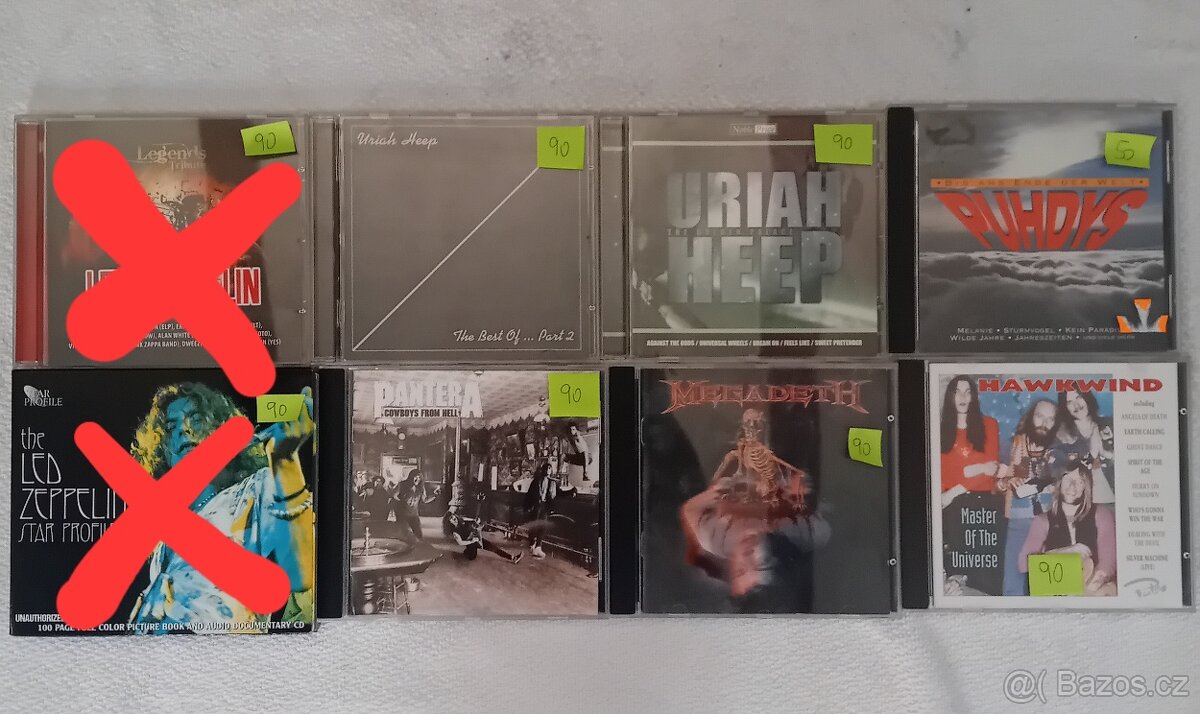 CD rock,metal