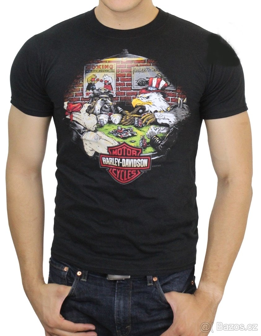 NOVÉ triko Harley Davidson 4XL a 1XL