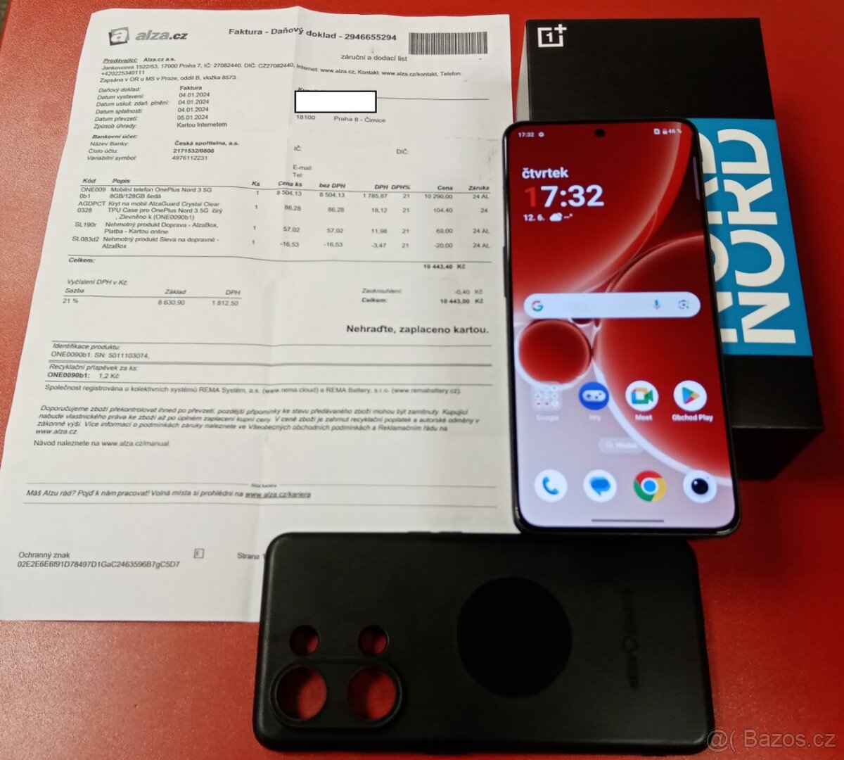 Oneplus Nord 3 8GB/128GB záruka do 1/2026 ALZA