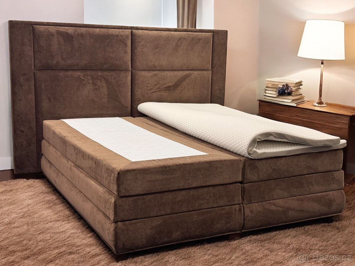 Nová ❗️Boxspring postel 180x200 Copenhagen