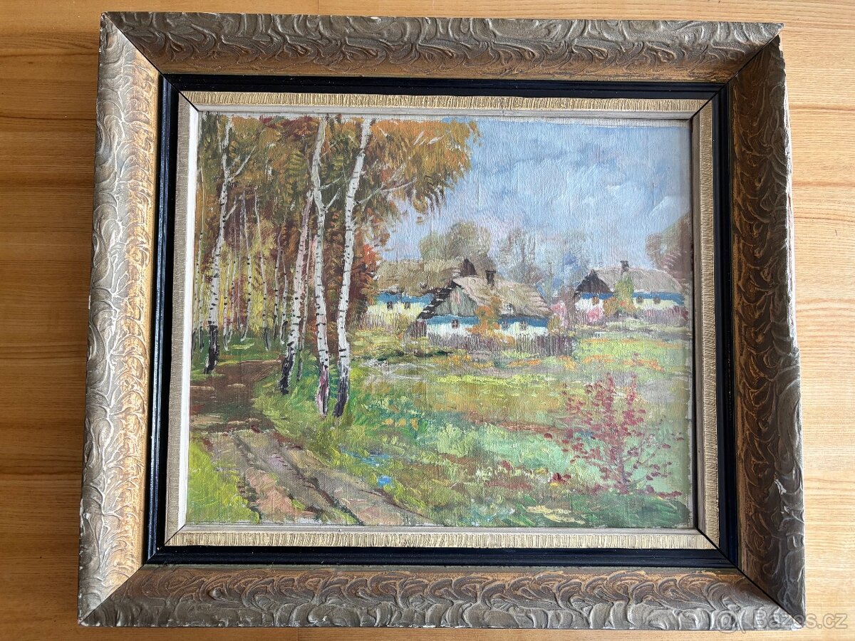 Obraz Josef Těšík, Vysočina olej na plátně 55x64