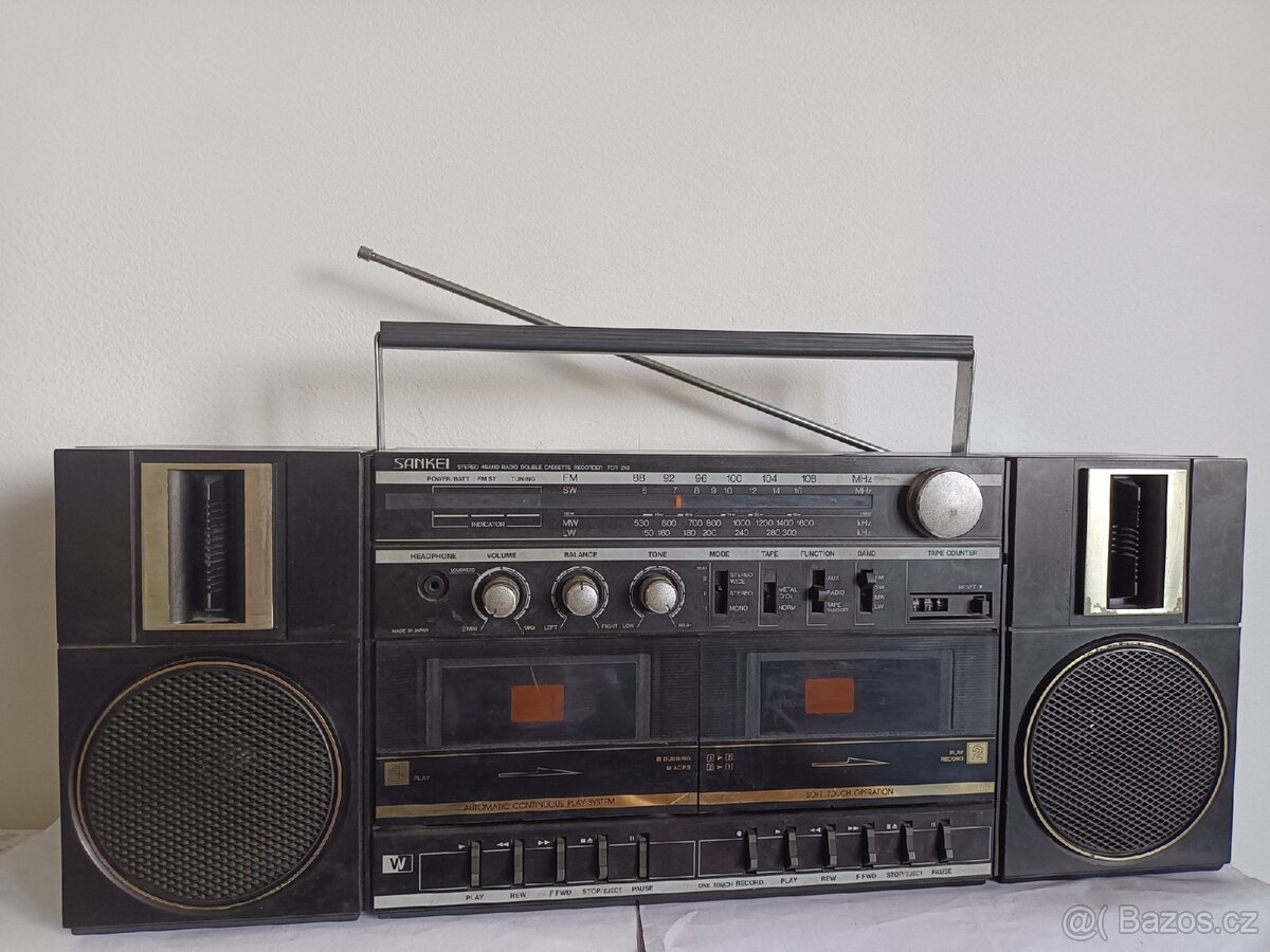 Sankei TCH 210 EE radiomagnetofon Japan