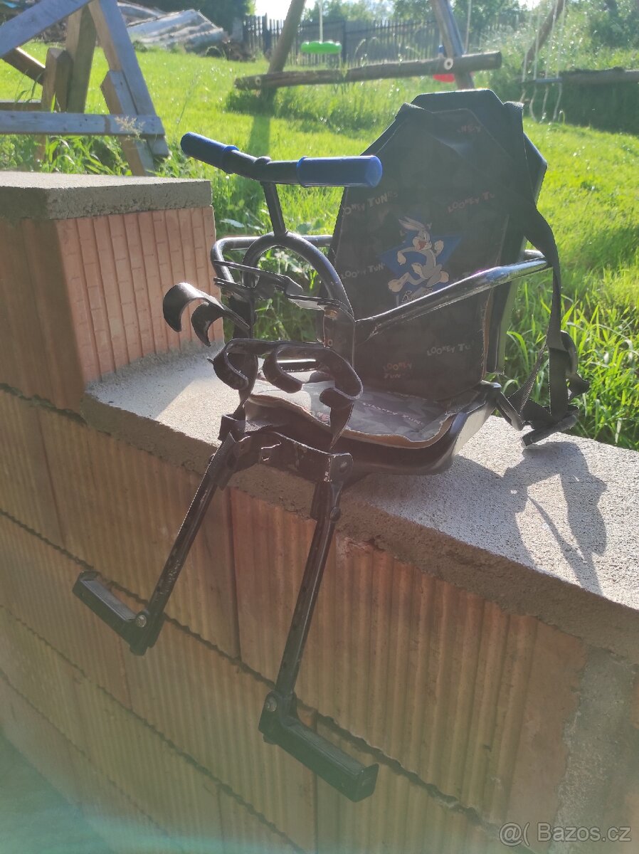 Dětská sedačka na kolo