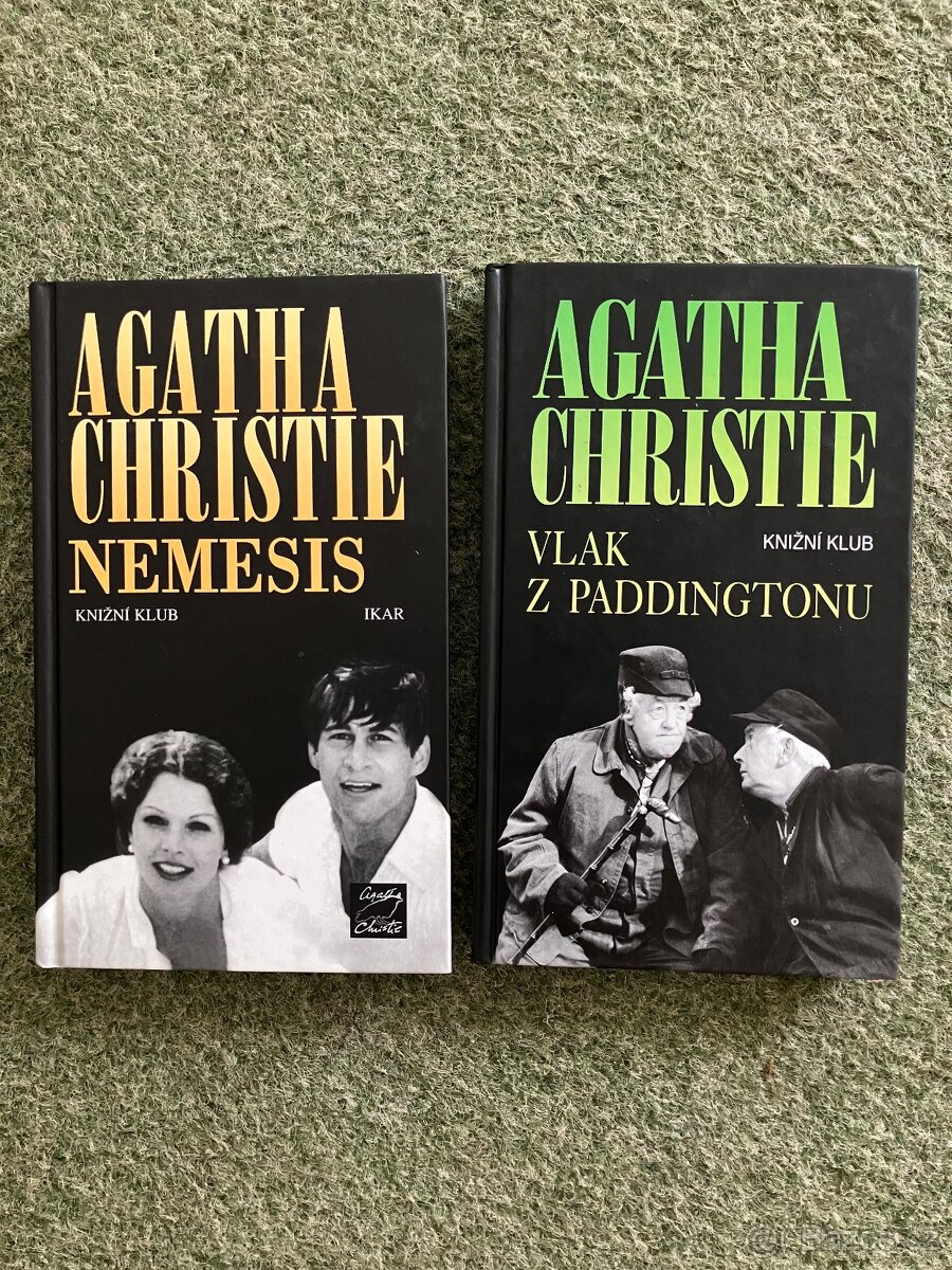 Agatha Christie dvě knihy