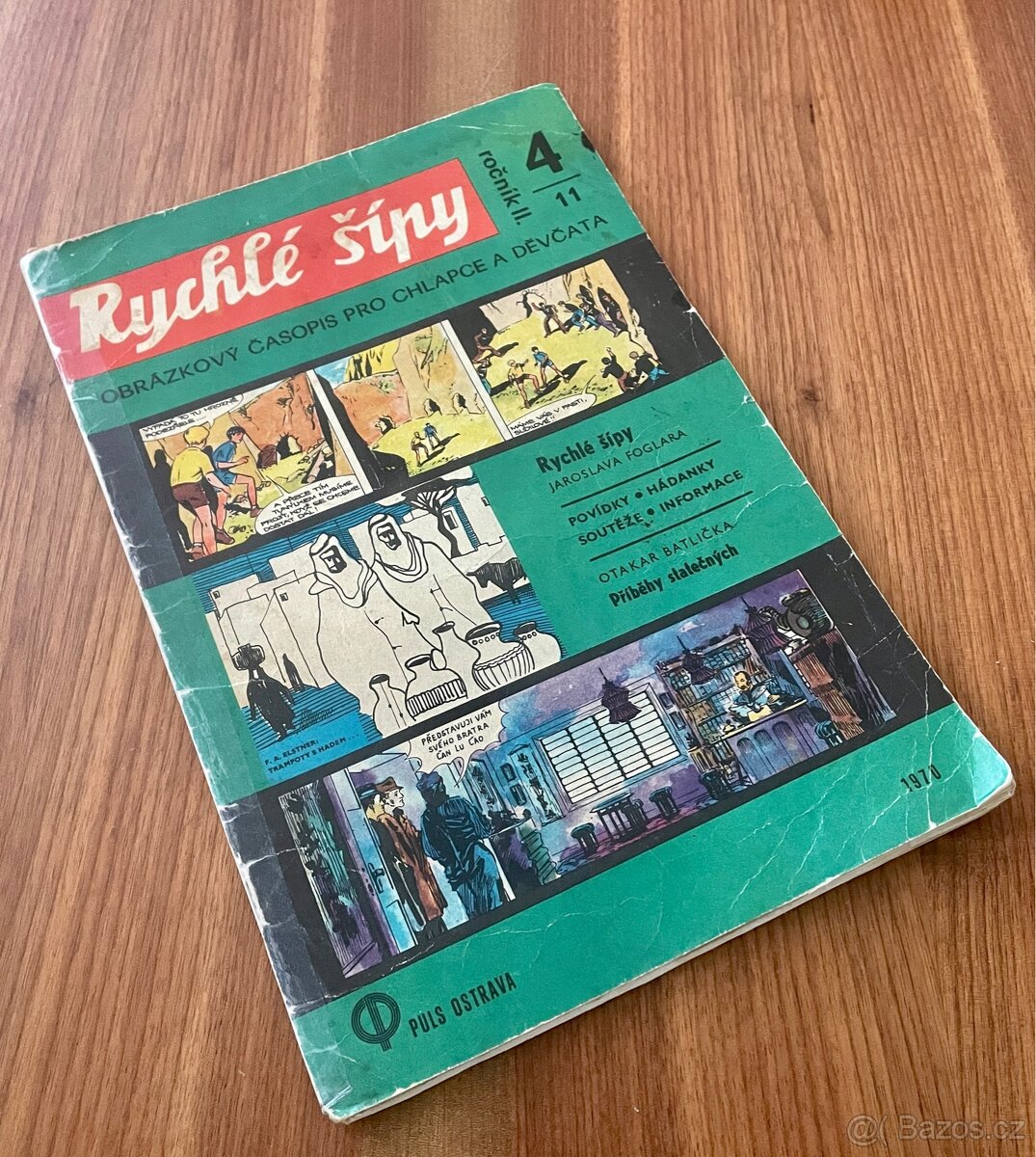 Rychlé šípy č.4/11 (1970), Foglar, Čermák