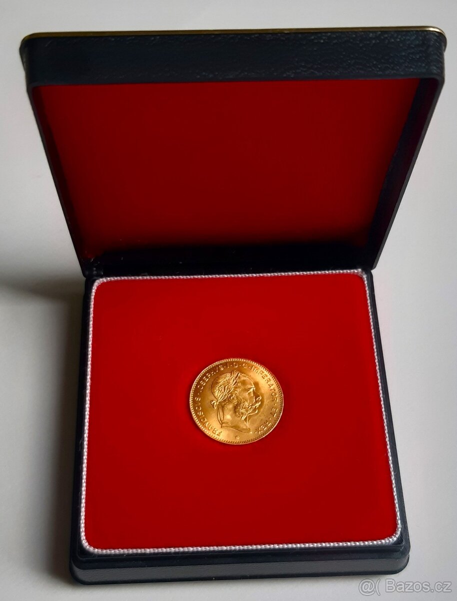 Dukát 1915, František Josef I. v Etui