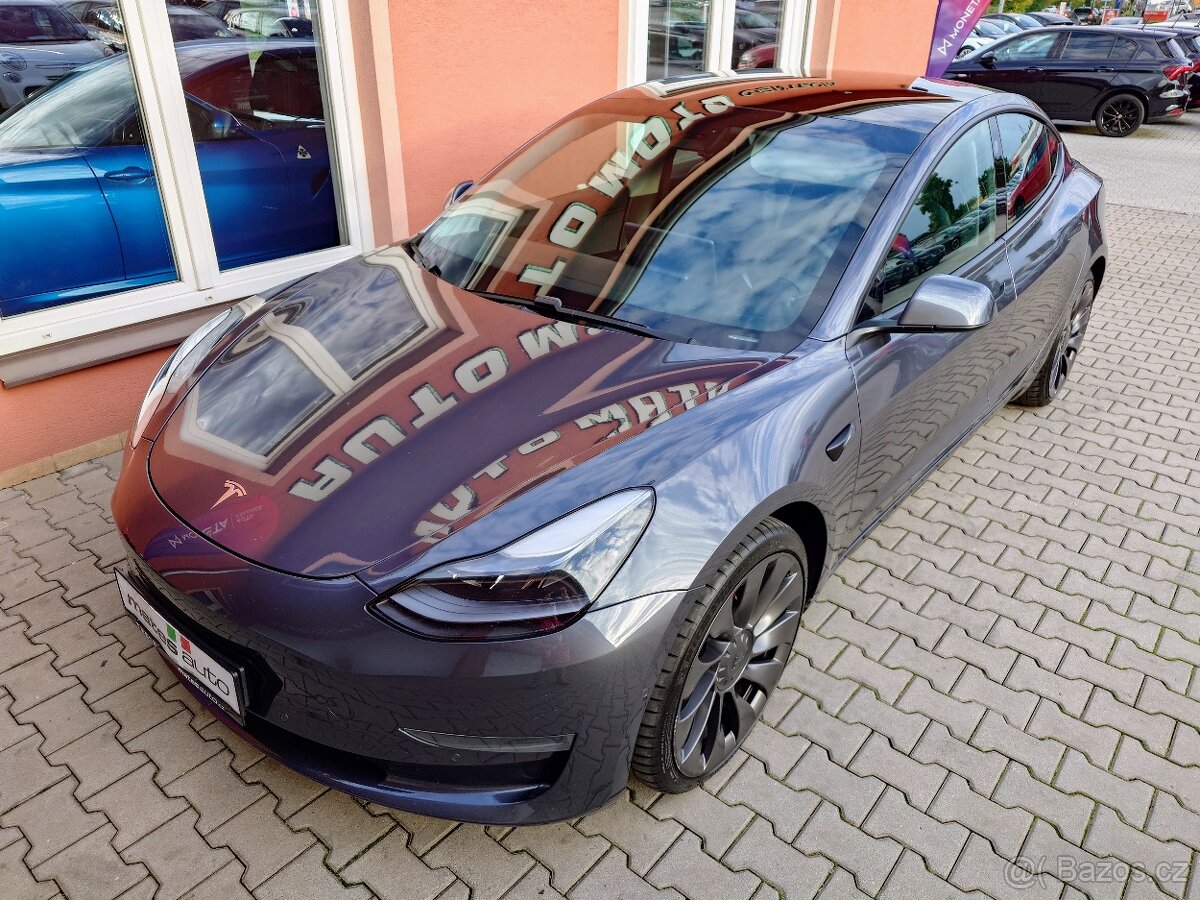 Tesla Model 3 2021 Performance Dual Motor FSD 377kW SOH 88,7