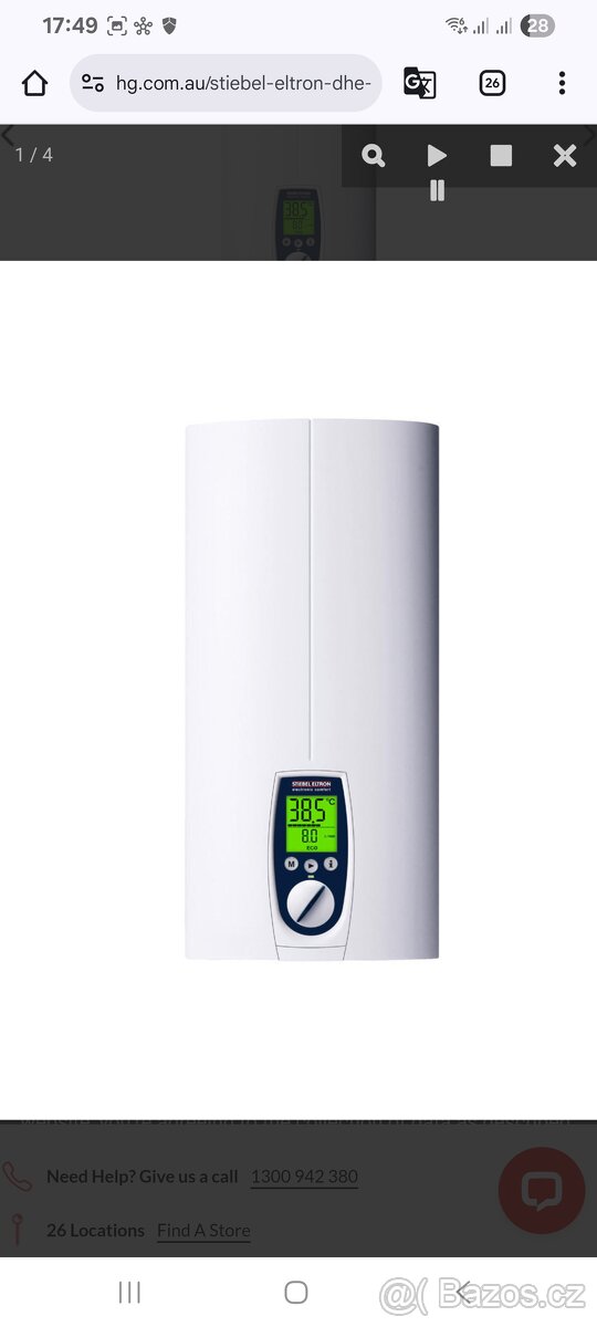 Ohřívač vody Stiebel Eltron DHE 18kw