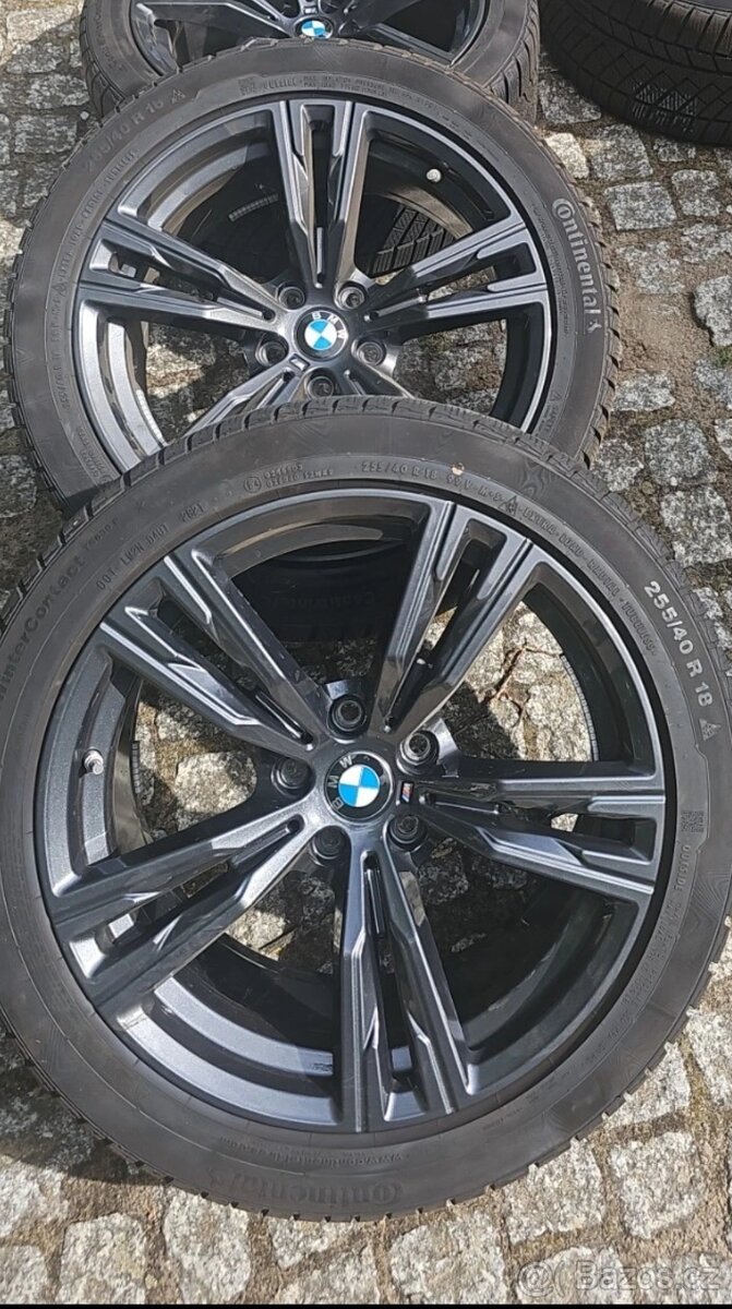 18BM1 zimní sada kol BMW 5x112 alu 18" pneu 255 40 18 - [30