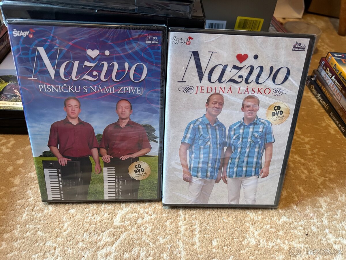 CD, DVD Naživo Šlágr tv