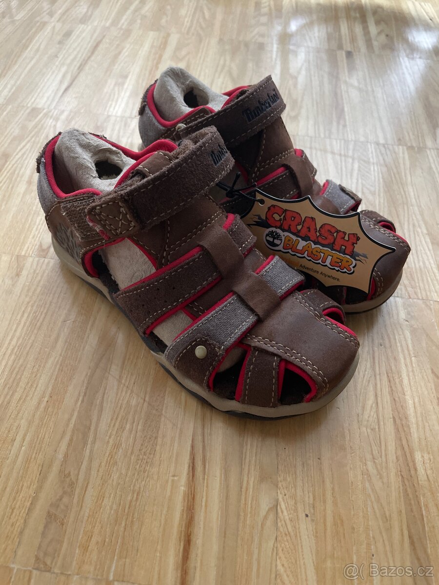 Timberland dětské kožené sandály v. 29