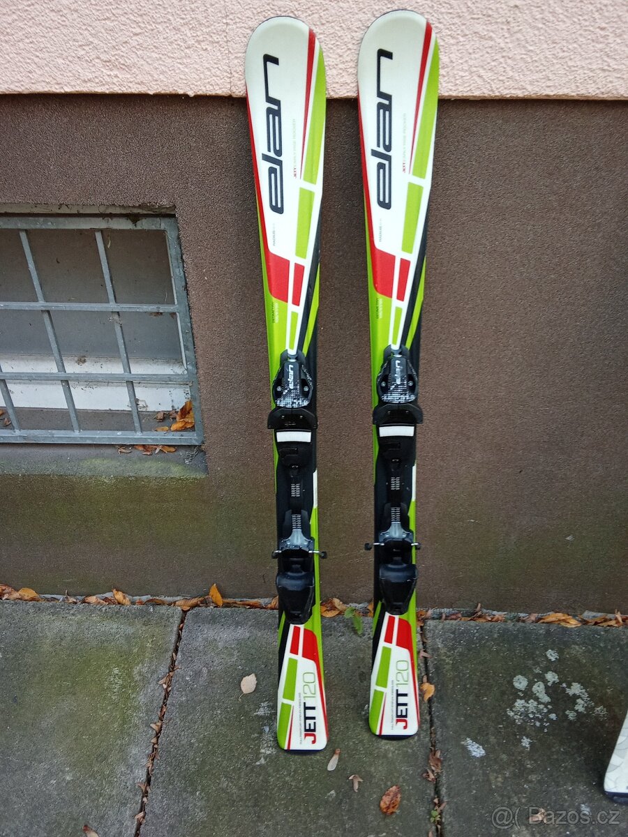 dětské lyže elan jett, 120 cm