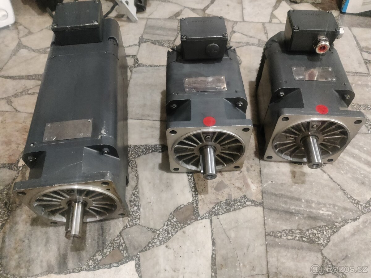 Motory siemens z CNC a driver bosh