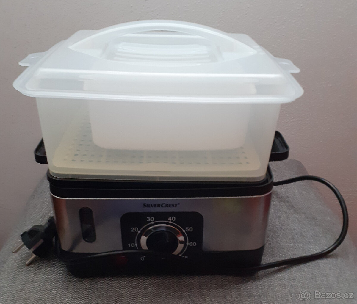 Parní hrnec pro zdravé stravování