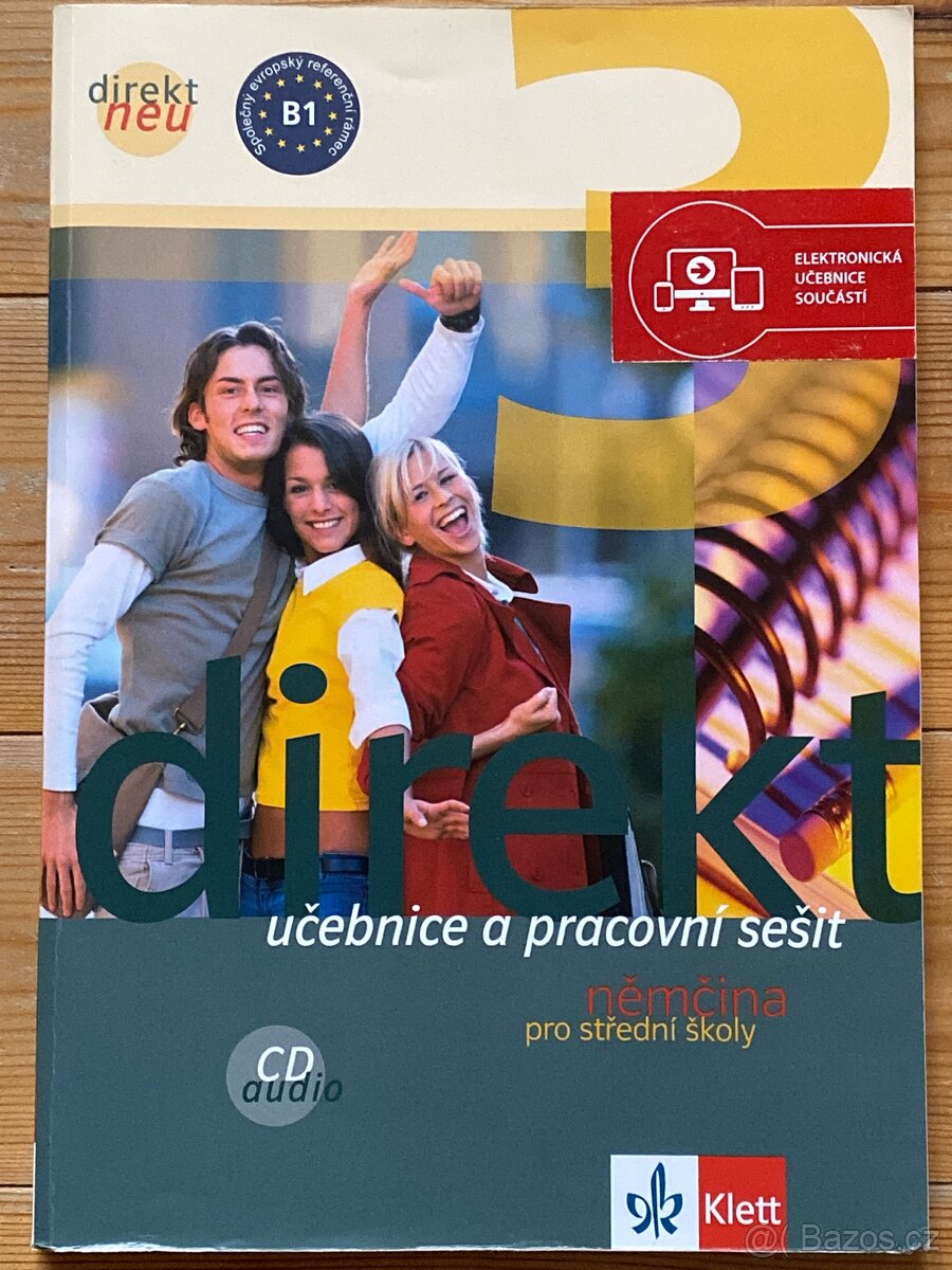 DIREKT 3 učebnice a prac. sešit němčiny