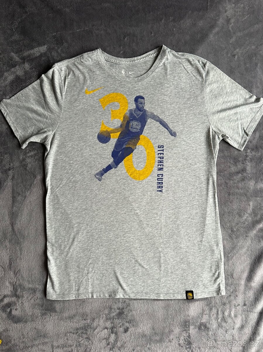 Nike tričko Curry šedé vel. L