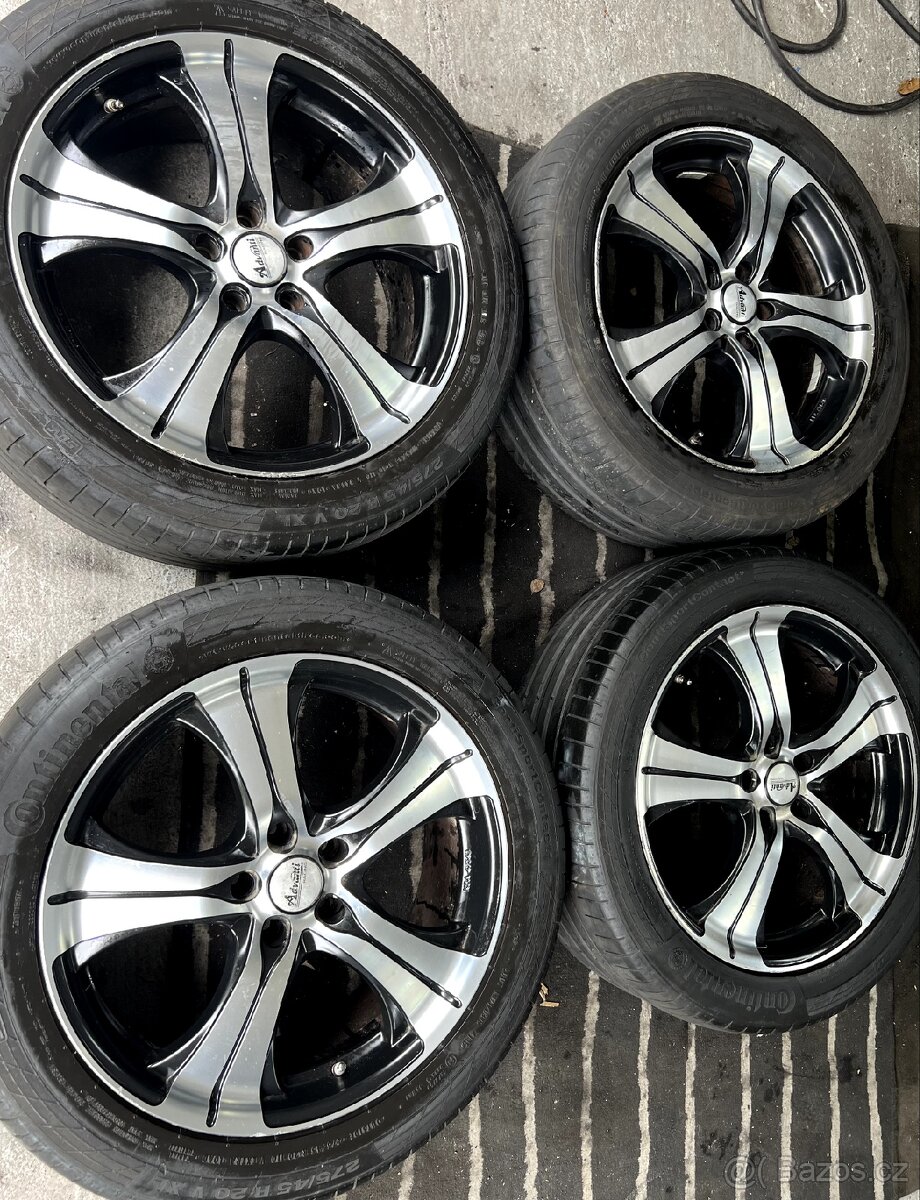 Letni kola alu 275/45 R20 5x120 ET45
