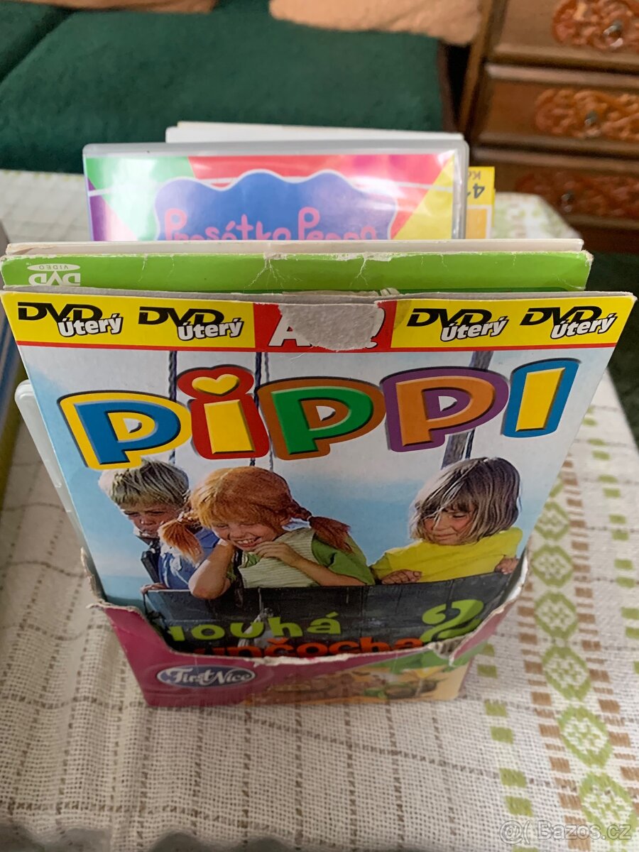 DVD sada dětských filmů a pohádek