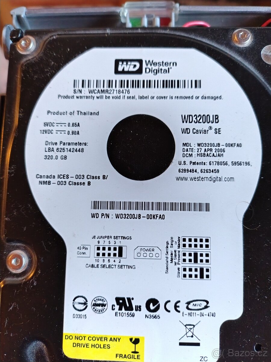 HDD Western Digital Caviar WD3200JB