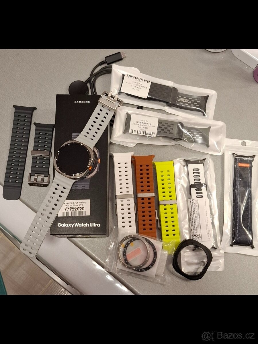 Samsung galaxy watch Ultra LTE - zánovní stav - záruka
