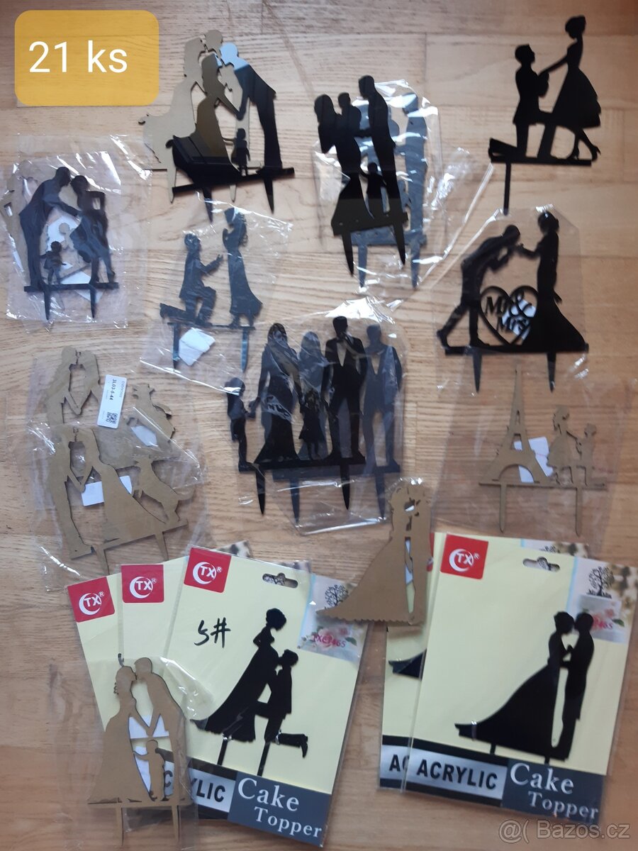 Zápichy a nápisy na dort