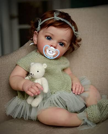 Realistická reborn panenka Angelbaby 24" pro batolata