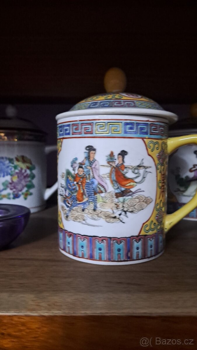 Keramické retro hrnky