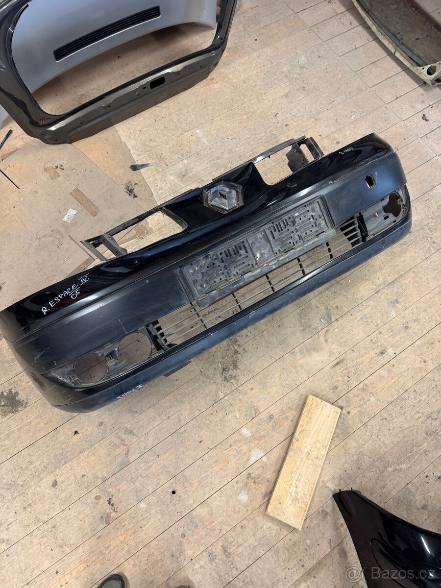 Renault Espace, před fl, přední nárazníky