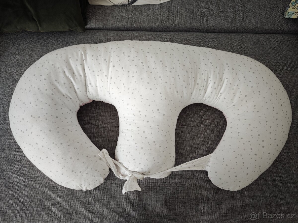 Kojící/odkládací polštář pro dvojčata