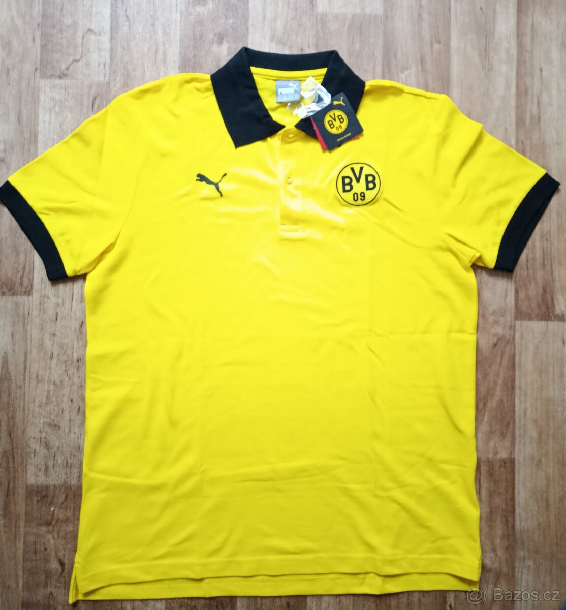 Nové pánské polotriko Borussia Dortmund Puma velikost M