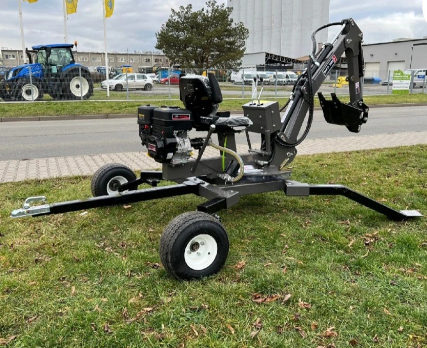 minibagr, rypadlo, bagřík, Spider, levný bagr