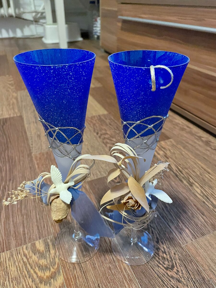 Dekorační skleničky