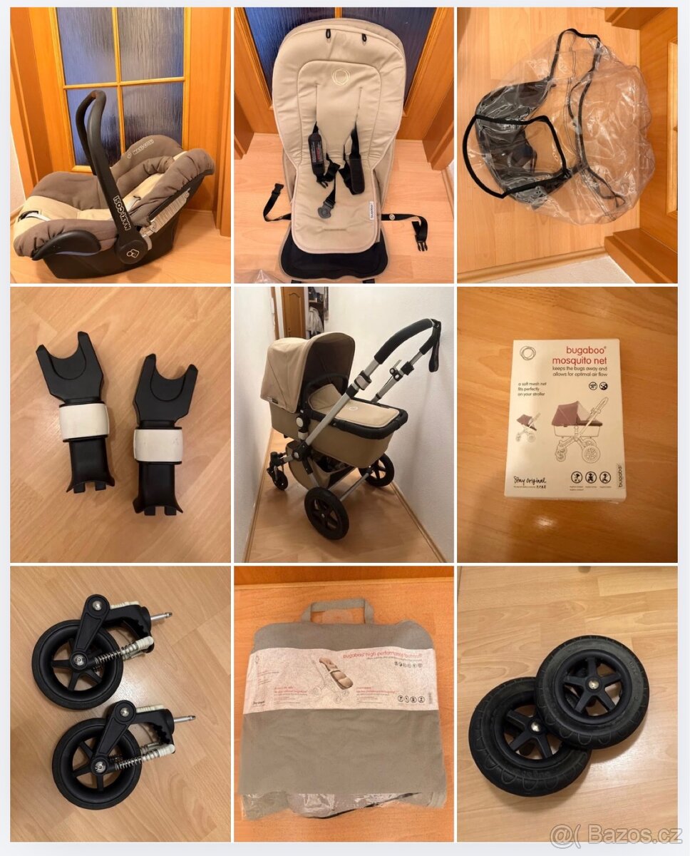 Bugaboo Cameleon 3 + autosedačka Maxi-Cosi + příslušenství