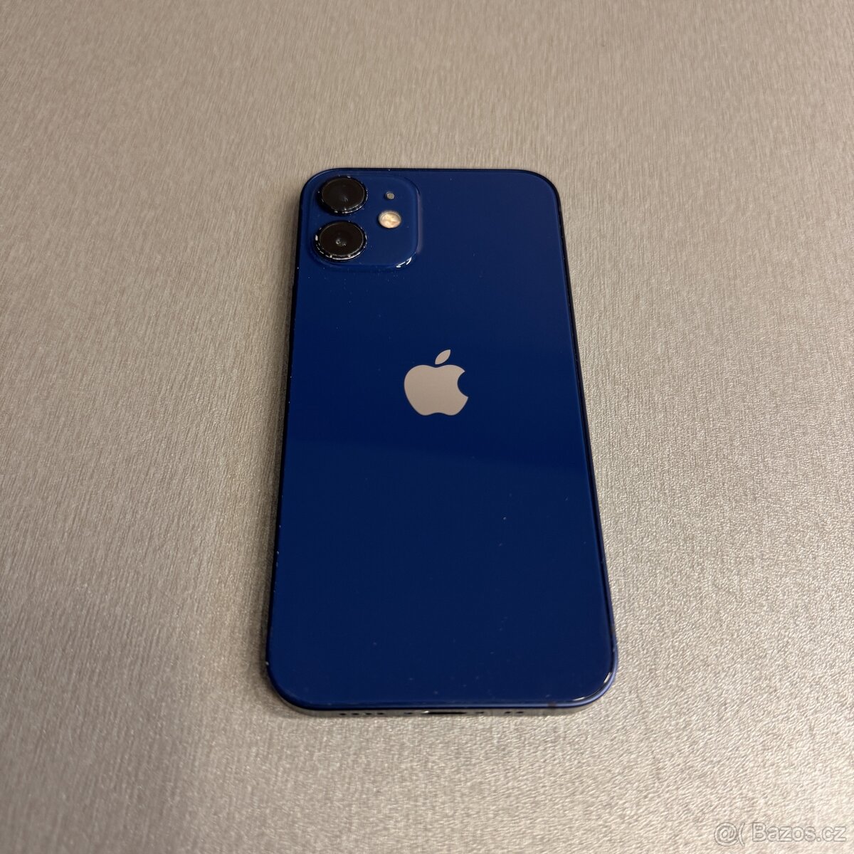 iPhone 12 mini 128GB modrý, pěkný stav, 12 měsíců záruka