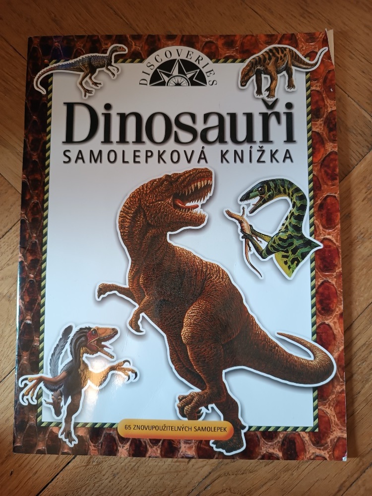 Dinosauři - samolepková kniha