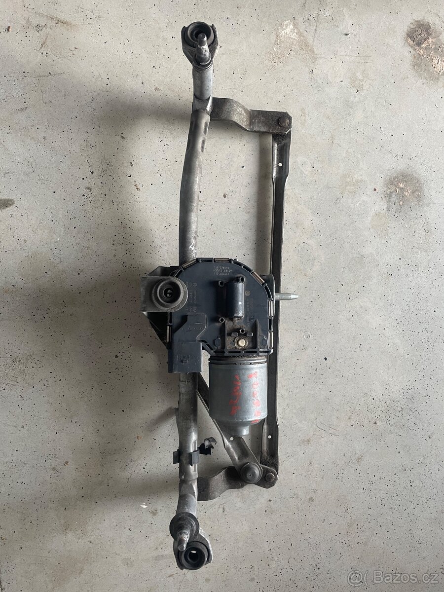 Motorek a táhla stěračů Caddy, Touran 1t1955119a, 1t1955023a