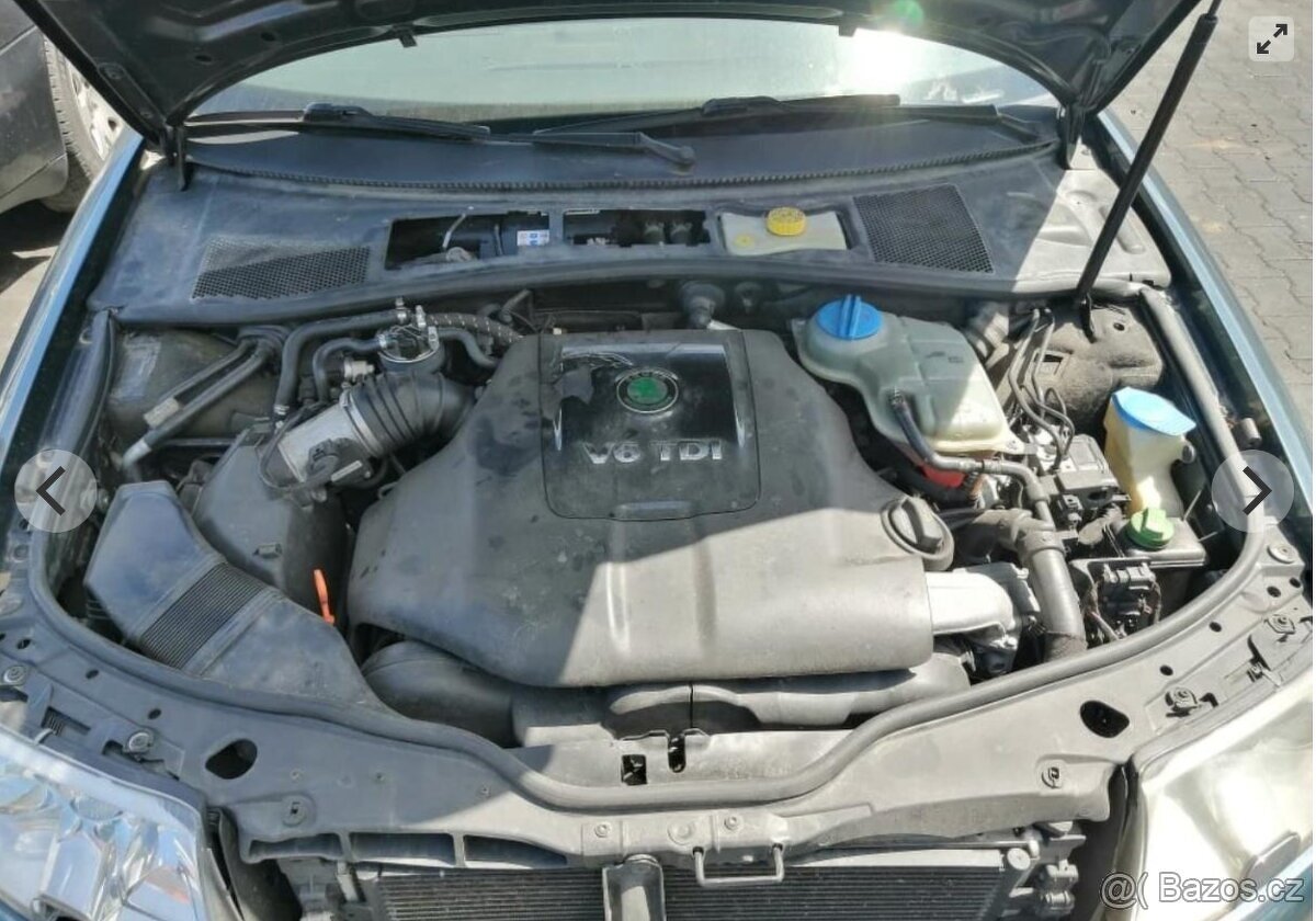 Motor BDG 2.5TDI 120KW V6 Škoda Superb 1 r.v. 2006