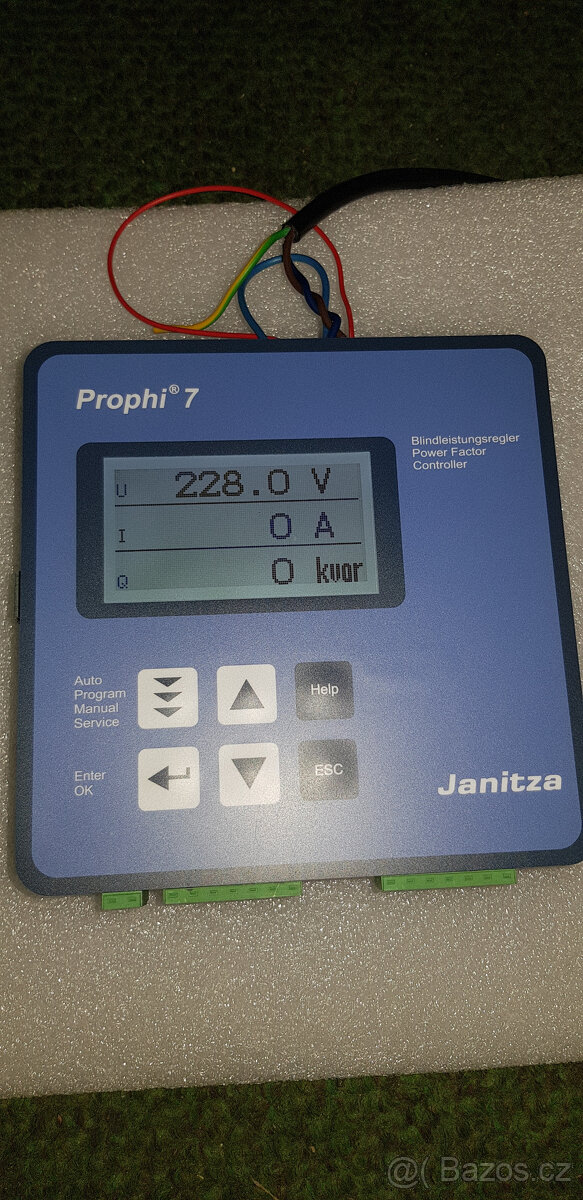 Regulátor jalového výkonu Janitza Prophi 7