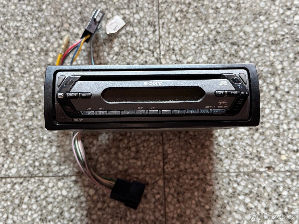 Autorádio Sony CDX-S11